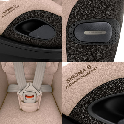 Cybex Autostoel Sirona S Groep 0+/1 Cozy Beige