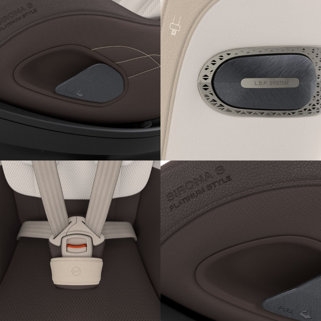Cybex Autostoel Sirona S Style Groep 0+/1 Amber Brown