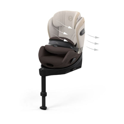 Cybex Siège Auto Anoris S Style Groupe 1/2/3 Amber Brown