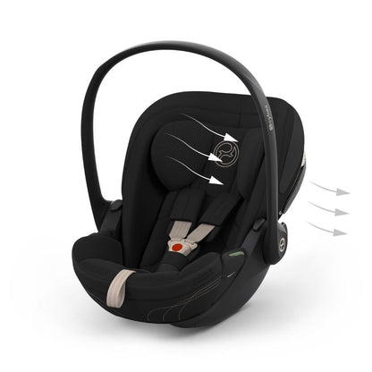 Cybex Siège-auto Portable Cloud S Style Groupe 0+ Sepia Black