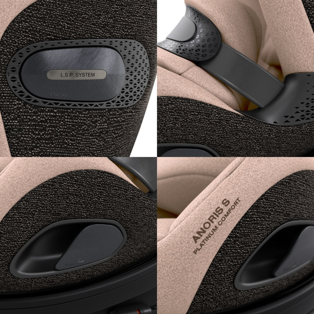 Cybex Autostoel Anoris SI Groep 1/2/3 Cosy Beige