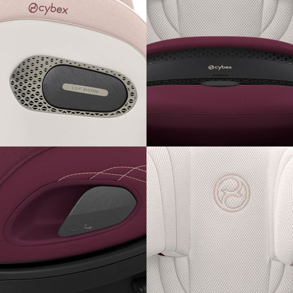 Cybex Autostoel Anoris SI Style Groep 1/2/3 Quartz Pink