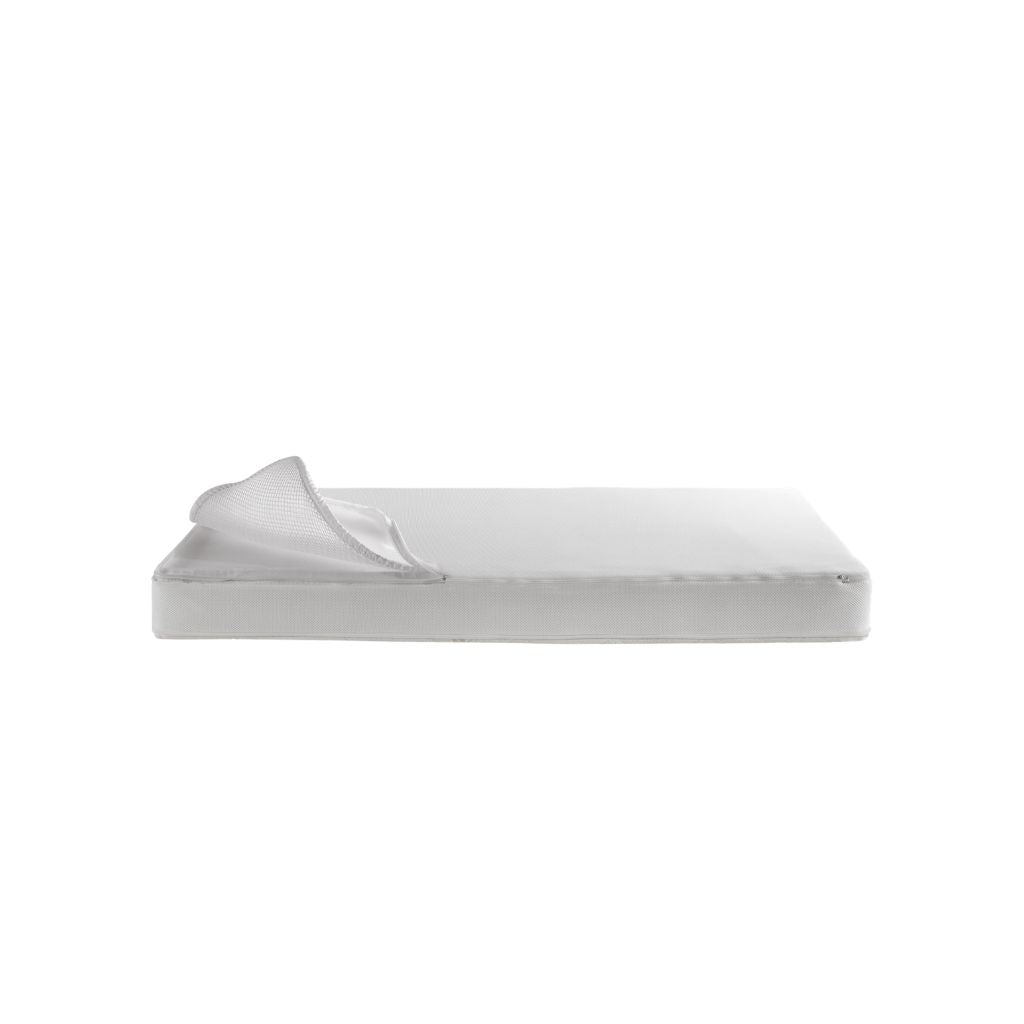 ZZZOO Matelas Pour Lit De Bébé Koala Avec Surmatelas Airgosafe Lg 70 x L 140 cm Blanc 