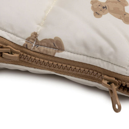 Jollein Voetenzak Voor Draagbare Autostoel Groep 0+ Puffed Mini Teddy Bear Multi