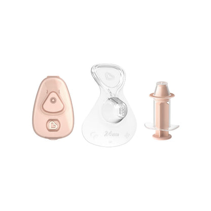 Munchkin Kit De Démarrage Flow Capuchon Pour Mamelon / Téterelle Silicone 24 mm - 3 Pièces