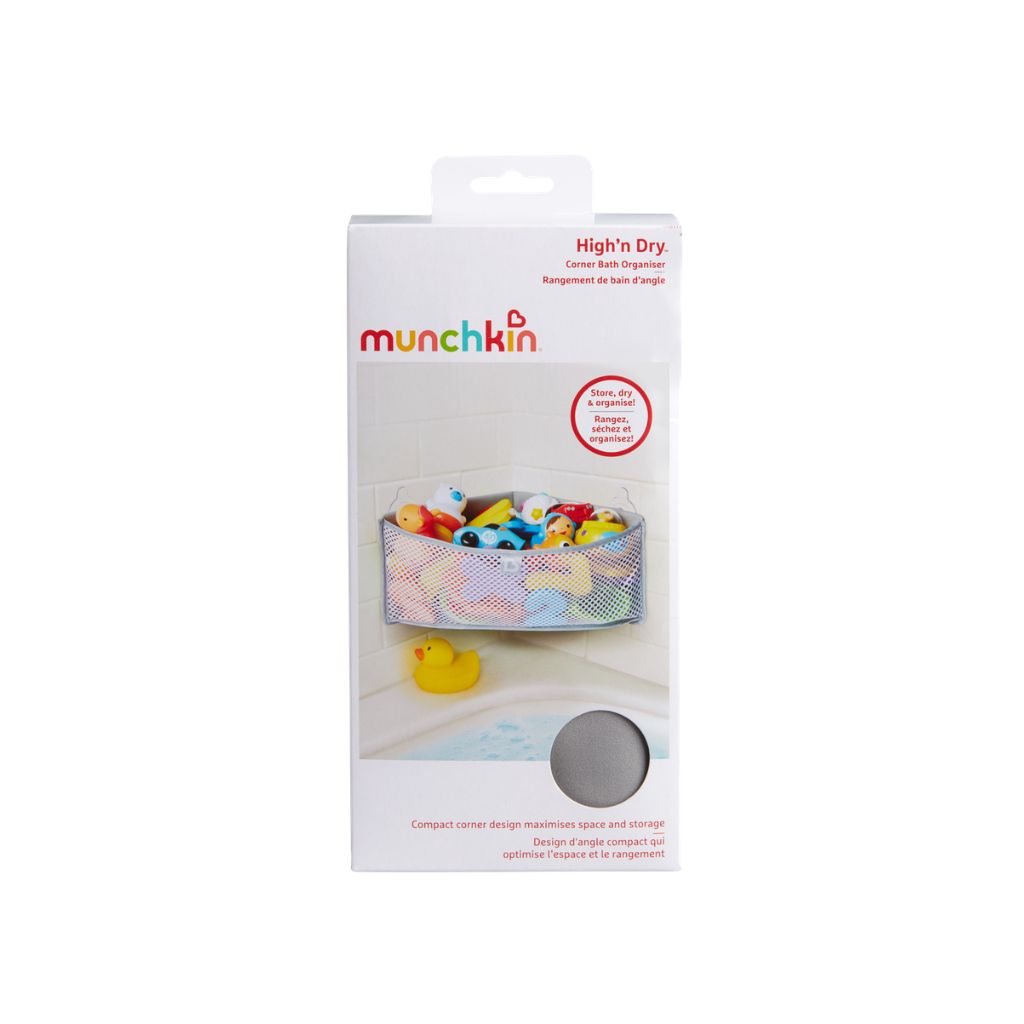 Munchkin High'n Dry Rangement Pour Jouets De Bain Avec Ventouse