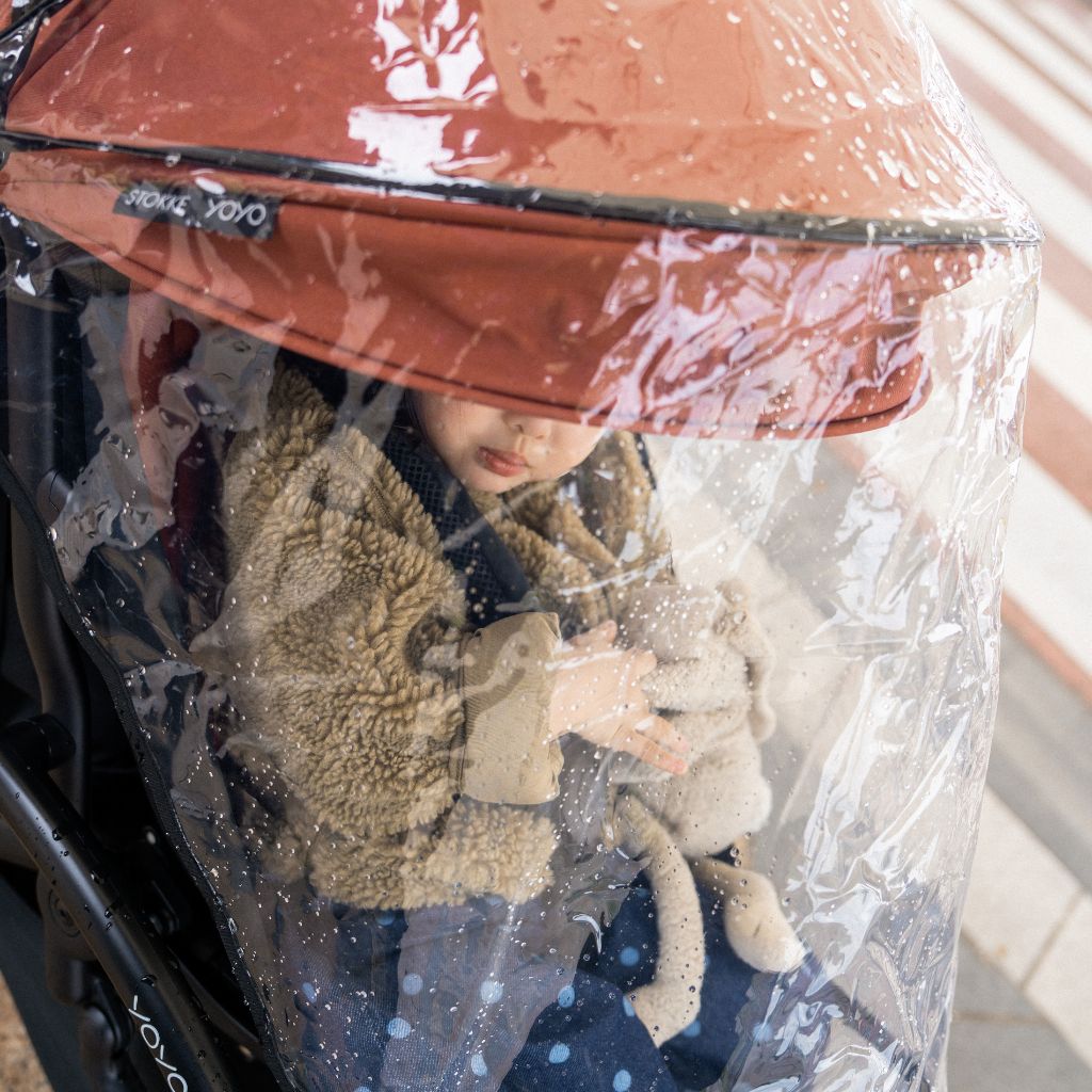 Stokke® Regenhoes Voor Buggy YOYO⁵ Transparant