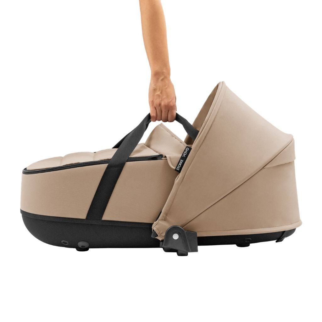 Stokke® Draagmand Newborn Shell YOYO⁵ Taupe