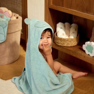 Jollein Cape De Bain Hippo Happy Multi 70 x 130 cm