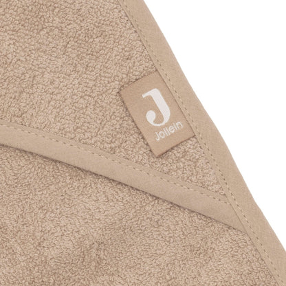 Jollein Badcape Milky Coffee 75 x 75 cm