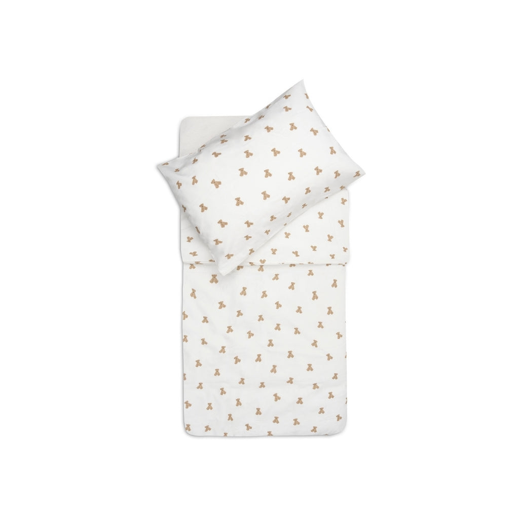Jollein Dekbedovertrek Met Sloop Mini Teddy Bear Multi B 100 x L 140 cm