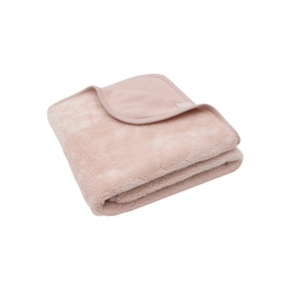 Jollein Deken Voor Wieg Basic Sherpa / Jersey Silk Rose B 75 x L 100 cm