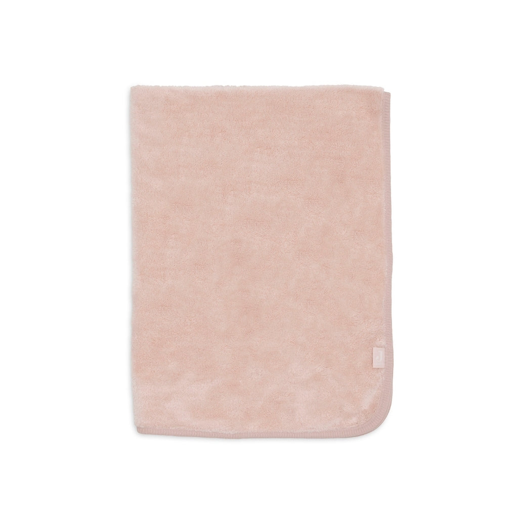 Jollein Deken Voor Wieg Basic Sherpa / Jersey Silk Rose B 75 x L 100 cm