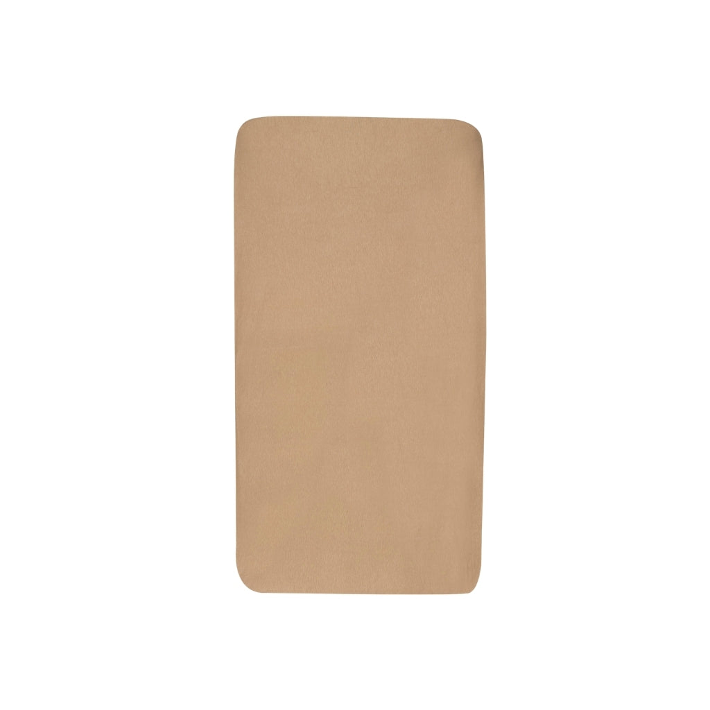 Jollein Drap-housse Pour Berceau Jersey Hazel / Oatmeal Lg 40 / 50 x L 80 / 90 cm – 2 Pièces