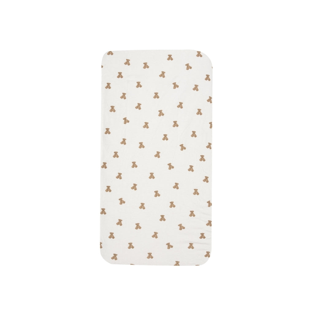 Jollein Hoeslaken Voor Wieg Jersey Mini Teddy Bear Multi B 40 / 50 x L 80 / 90 cm