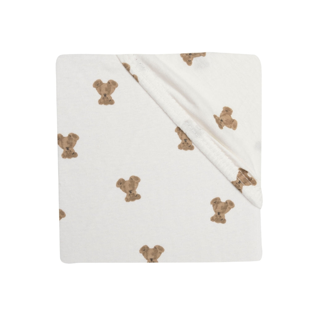 Jollein Hoeslaken Voor Wieg Jersey Mini Teddy Bear Multi B 40 / 50 x L 80 / 90 cm