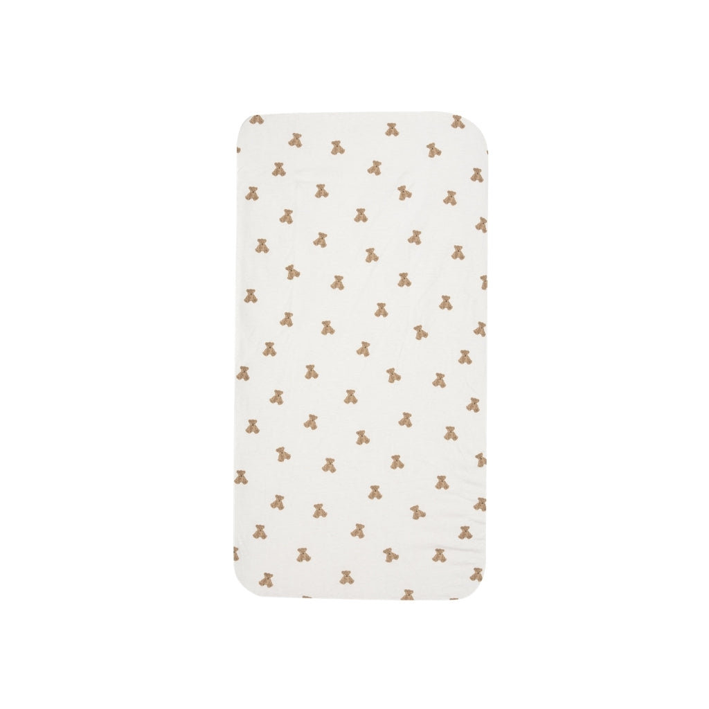 Jollein Drap-housse Pour Lit Jersey Mini Teddy Bear Multi Lg 60 x L 120 cm