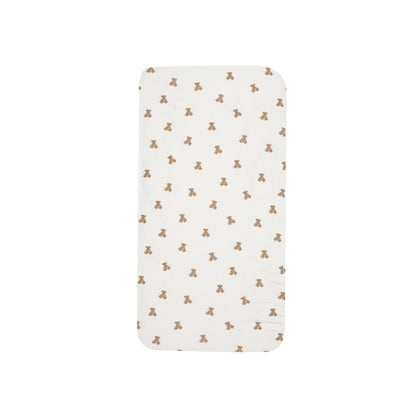Jollein Drap-housse Pour Lit Jersey Mini Teddy Bear Multi Lg 60 x L 120 cm