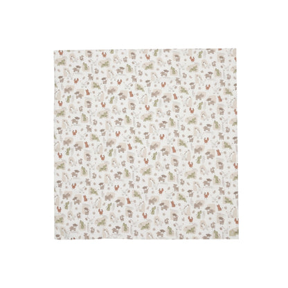 Jollein Tetradoek Barn Buddies Multi B 115 x L 115 cm – 2 Stuks