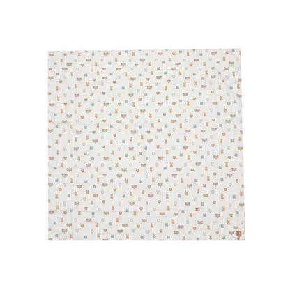 Jollein Tetradoek Jollies Multi B 115 x L 115 cm – 2 Stuks