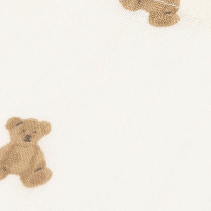 Jollein Tetradoek Mini Teddy Bear Multi B 70 x L 70 cm – 3 Stuks