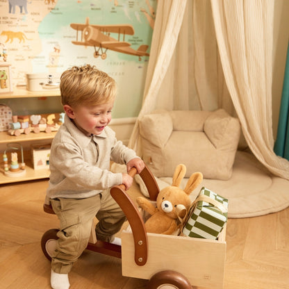 Jollein Klamboe Stripe Oatmeal / Hazel 245 cm