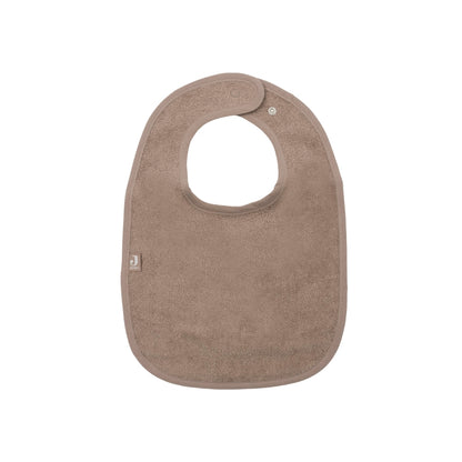 Jollein Bavoir En Tissu éponge Sand / Milky Coffee – 2 Pièces