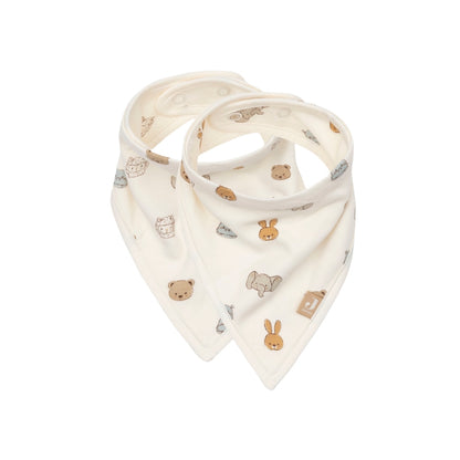 Jollein Bavoir Bandana Jollies - 2 Pièces