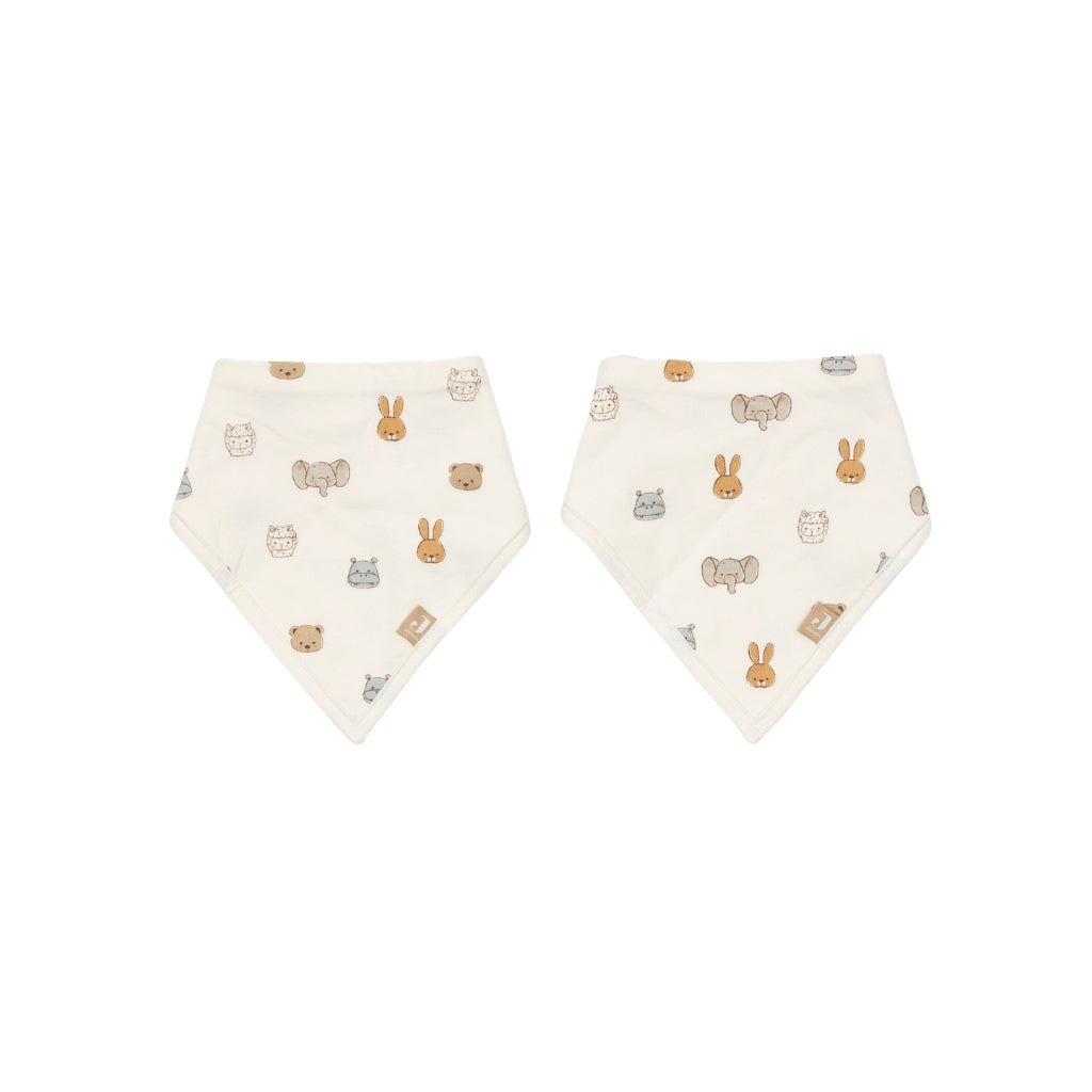 Jollein Bavoir Bandana Jollies - 2 Pièces