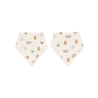 Jollein Bavoir Bandana Jollies - 2 Pièces
