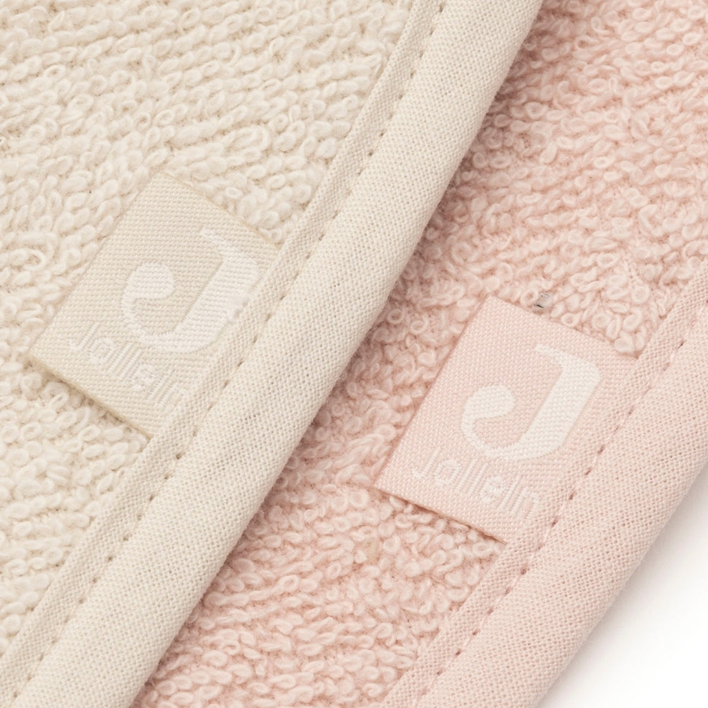 Jollein Bavoir Bandana Silk Rose / Sand – 2 Pièces