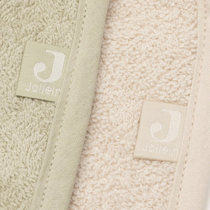 Jollein Bavoir Bandana Matcha / Sand – 2 Pièces