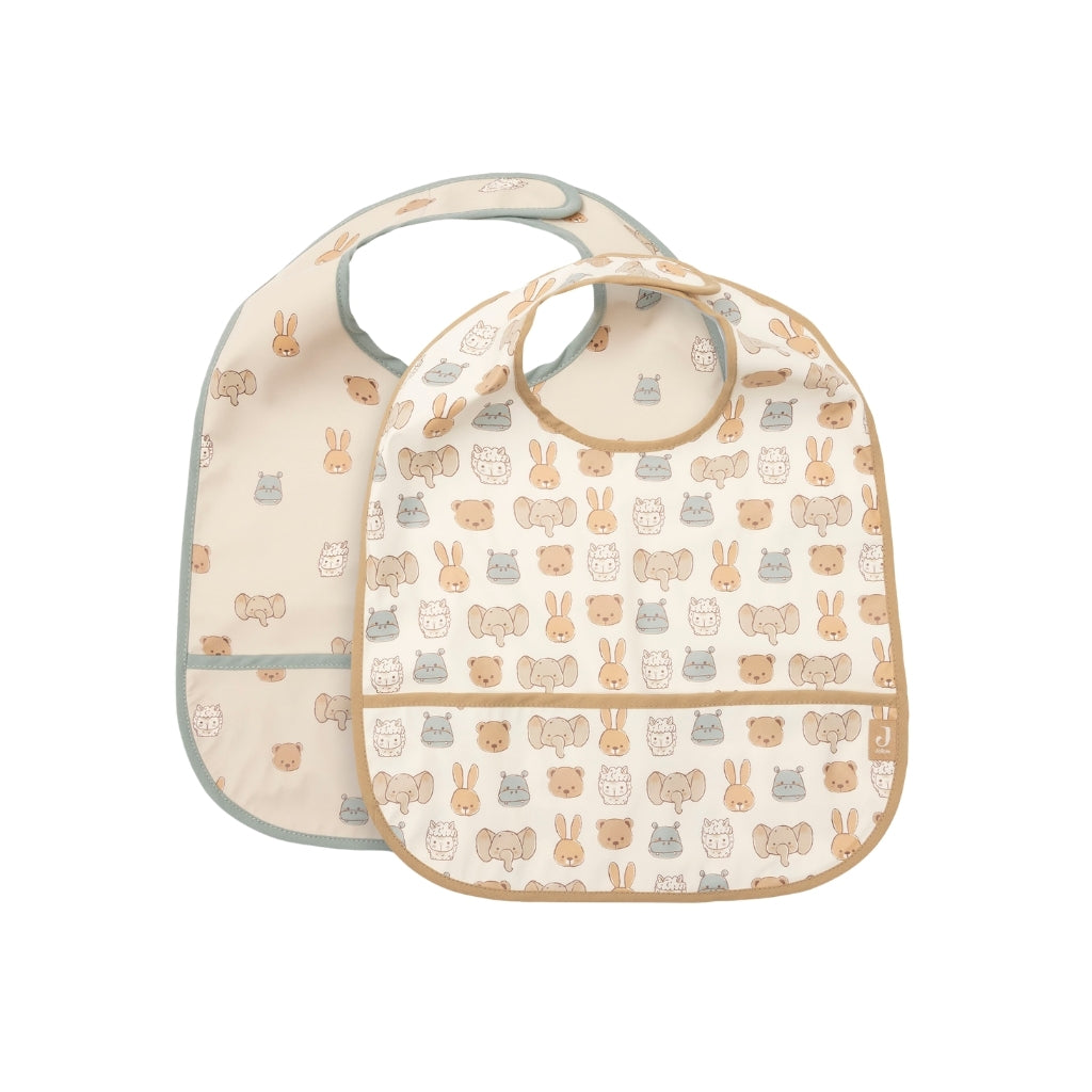 Jollein Bavoir Imperméable Jollies Multi – 2 Pièces