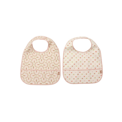 Jollein Bavoir Imperméable Soft Plumes Multi – 2 Pièces
 