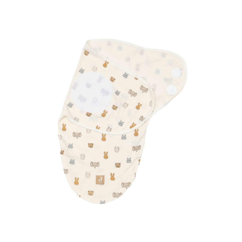 Jollein Inbakerdoek Wrapper Jollies TOG 0,5 Multi 71 cm
