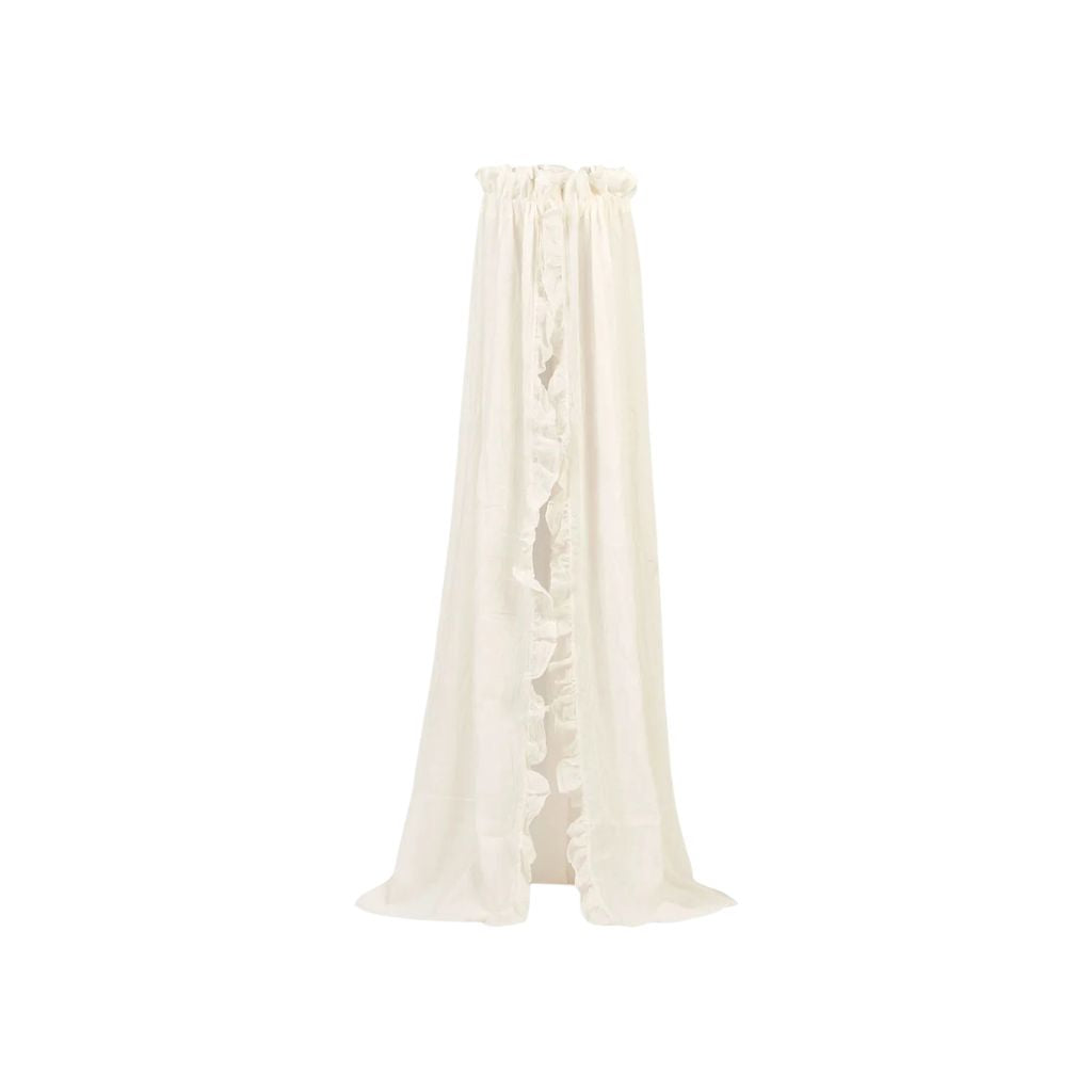 Jollein Voile Vintage Ruffle Ivory 155 cm