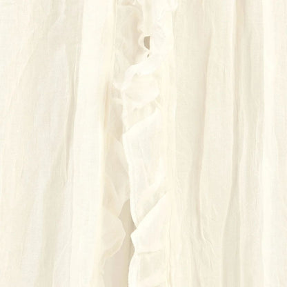 Jollein Voile Vintage Ruffle Ivory 155 cm