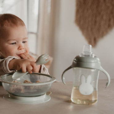 Koko 2-in-1 Oefenbeker Met Zachte Tuit 300 ml Miffy Green