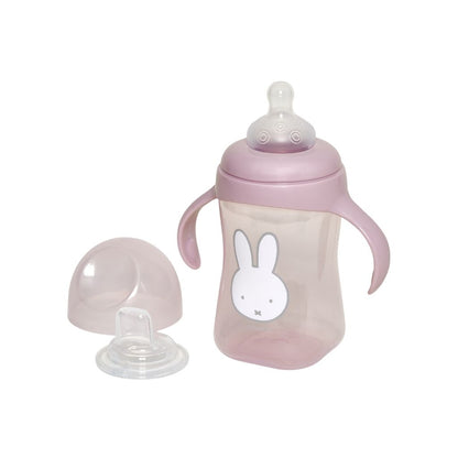 Koko 2-en-1 Gobelet d'apprentissage 300 ml Miffy Pink 