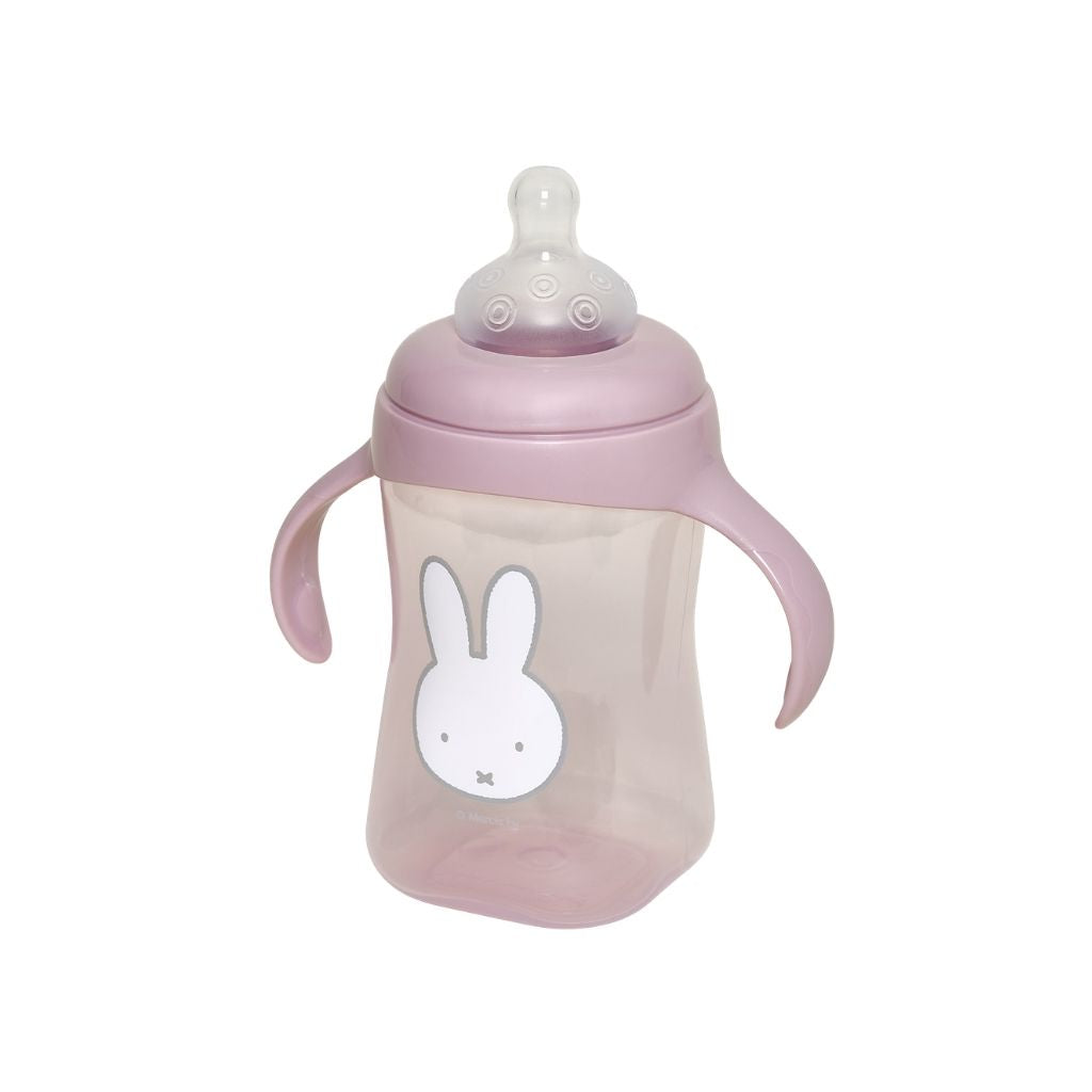 Koko 2-en-1 Gobelet d'apprentissage 300 ml Miffy Pink 