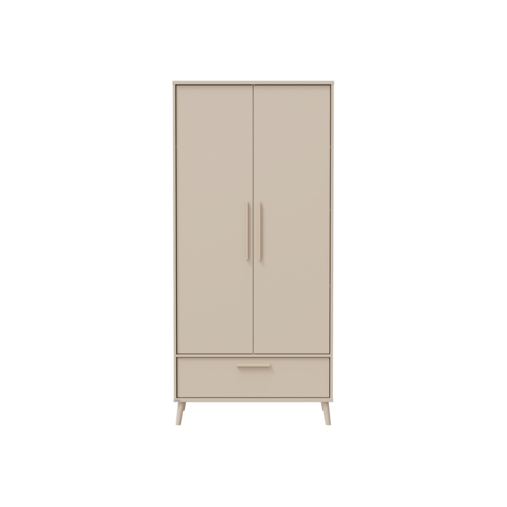 PAIDI Kast Met 2 Deuren en 1 Lade Eefje Uni Cashmere Beige