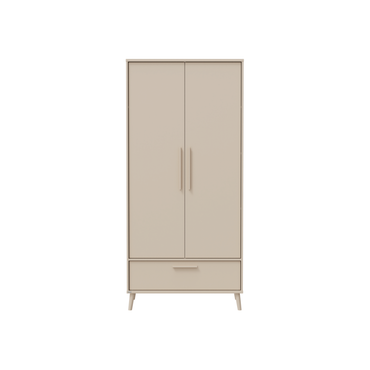 PAIDI Kast Met 2 Deuren en 1 Lade Eefje Uni Cashmere Beige