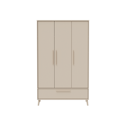 PAIDI Kast Met 3 Deuren En 1 Lade Eefje Uni Cashmere Beige