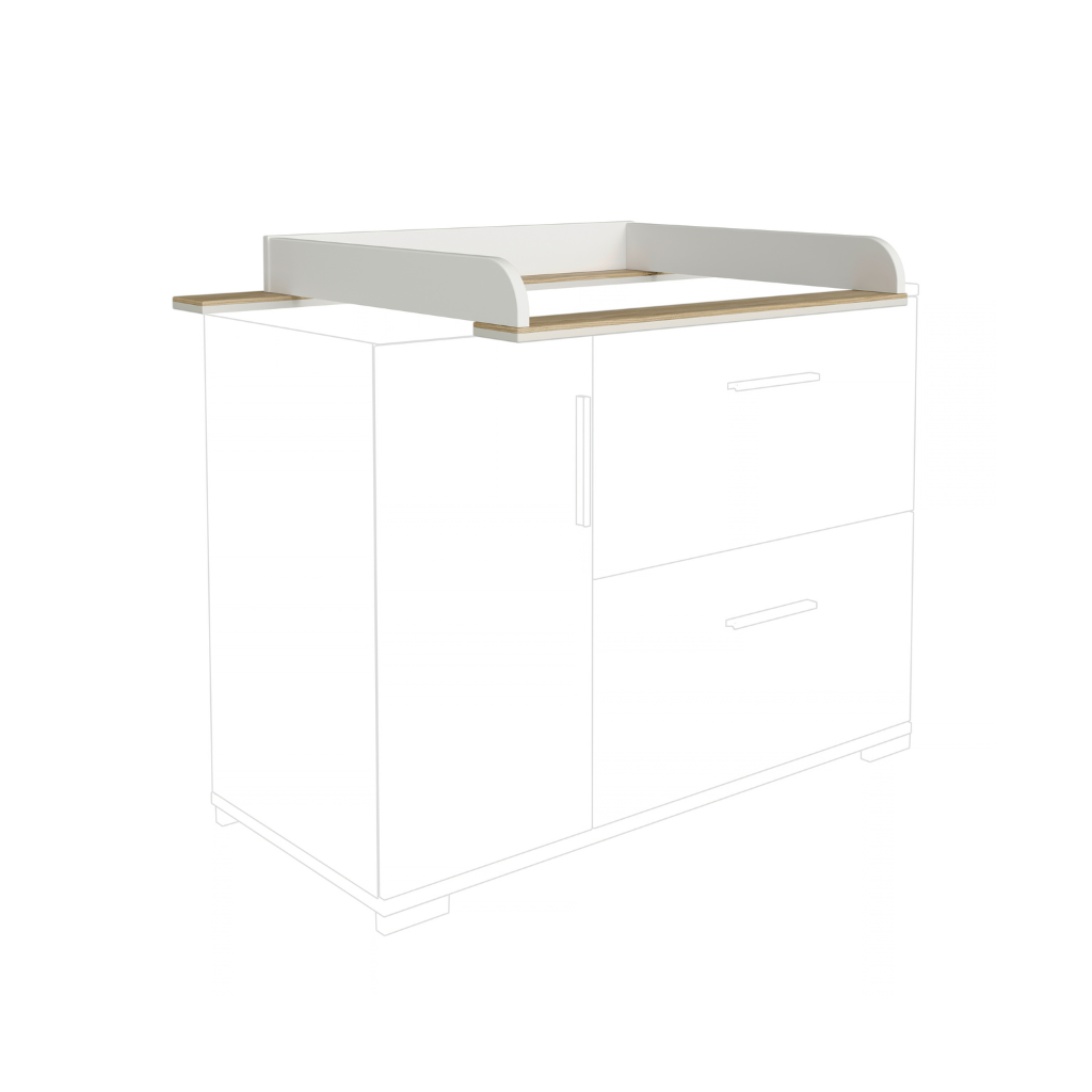PAIDI Rallonge Pour Commode Enie Clay 