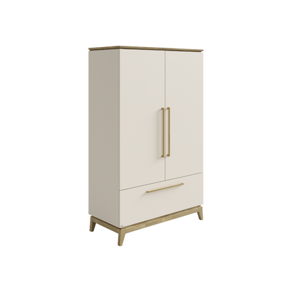 PAIDI Kast Met 2 Deuren en 1 Lade Stiene Cashmere Beige