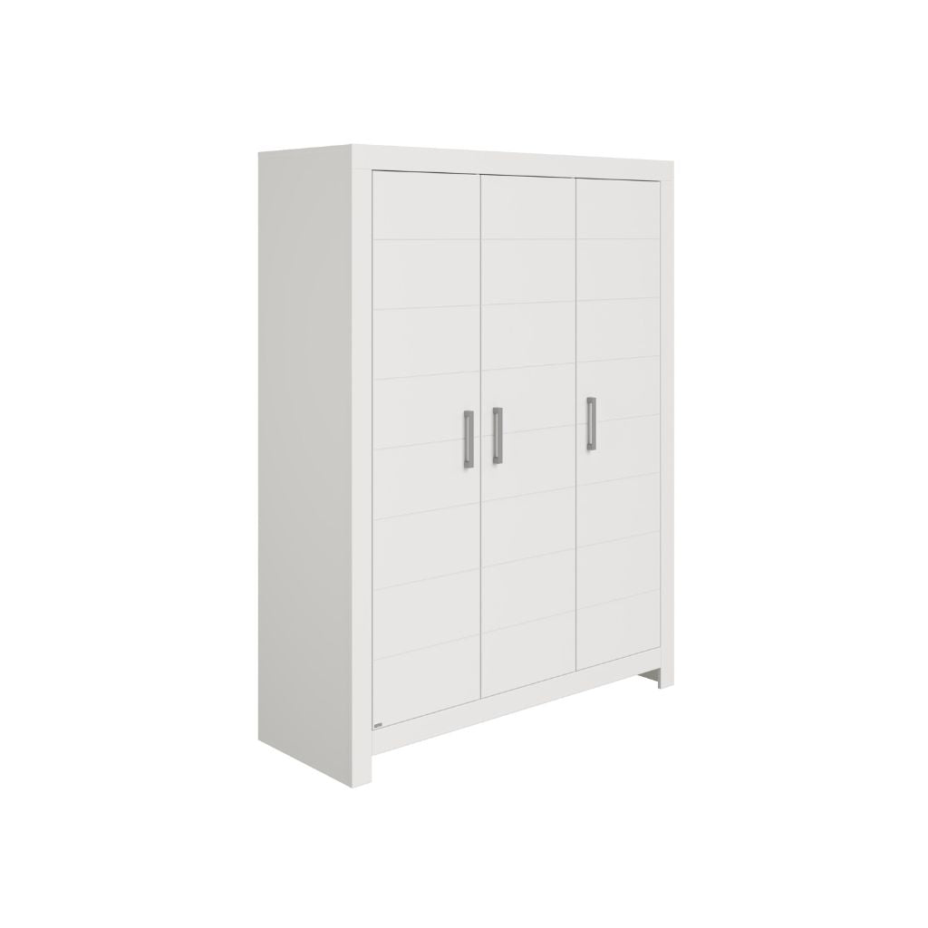 PAIDI Armoire à 3 Portes Fiona White