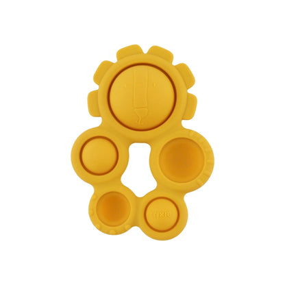 Trixie Jouet Pop-it En Silicone Mr. Lion Yellow 