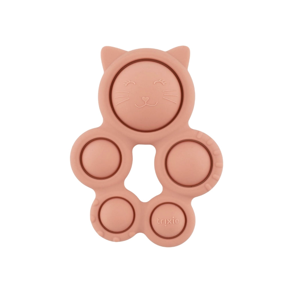 Trixie Jouet Pop-it En Silicone Mrs. Cat Roze