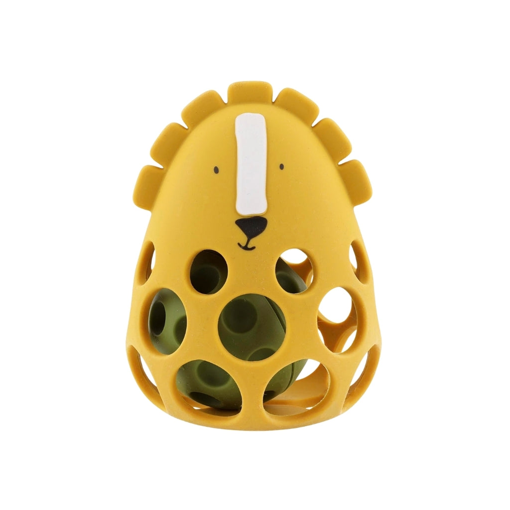 Trixie Hochet Sensoriel En Silicone Mr. Lion Yellow