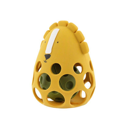 Trixie Hochet Sensoriel En Silicone Mr. Lion Yellow